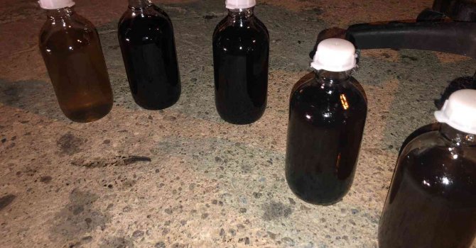 Adana’da bin 300 litre kaçak akaryakıt ele geçirildi