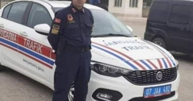 Uzman çavuşun hayatını kaybettiği kazanın güvenlik kamerası görüntüleri ortaya çıktı