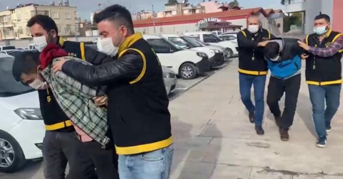 Adana’da 10 ayrı hırsızlık olayının zanlıları yakalandı