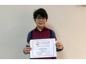 11 yaşında matematik yarışmasında dünya birincisi oldu