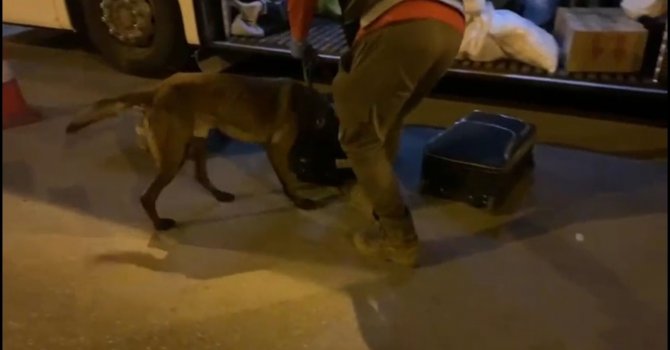 "Brego" uyuşturucuya geçit vermedi