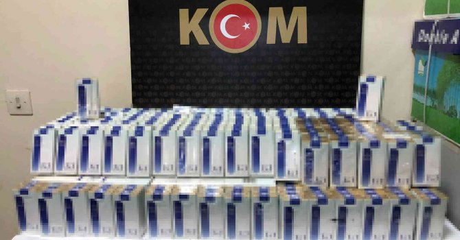 Hatay’da 390 paket kaçak sigara ele geçirildi