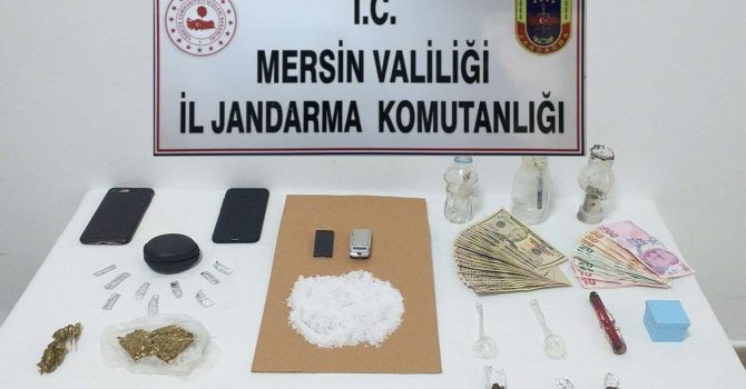 Mersin’de uyuşturucu operasyonu: 3 gözaltı