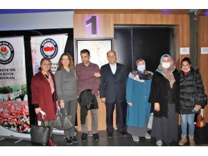 Eğitim-Bir-Sen üyeleri "Kesişme: İyi ki Varsın Eren" filmini izledi