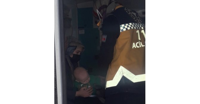 Karda mahsur kalan Oğuz bebek için seferber oldular