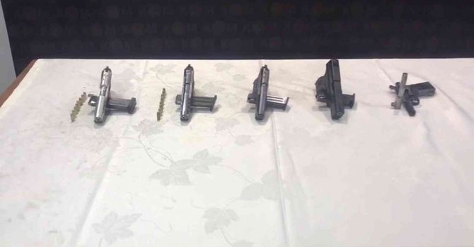 İskenderun’da silah kaçakçılığı operasyonu