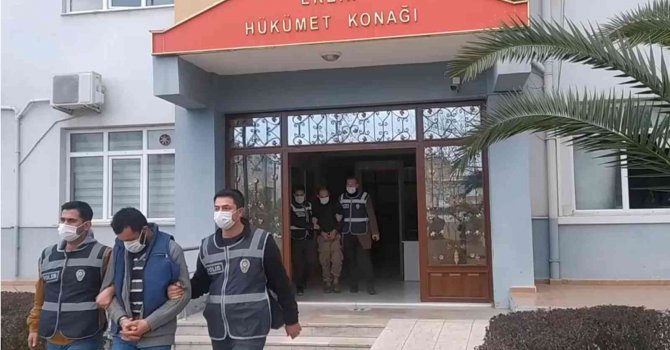 Hatay’da hırsızlık şüphelisi 2 kişi tutuklandı