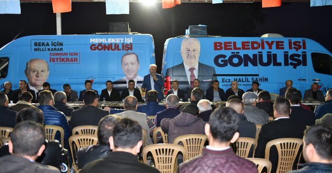 ŞAHİN, “AKSU’NUN TEMELİNİ ATIYORUZ”