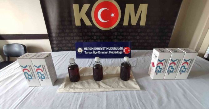 Tarsus’ta 4 ton kaçak akaryakıt ele geçirildi