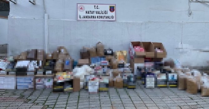 Hatay’da kaçak tütün operasyonu