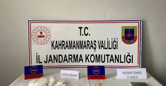 Kahramanmaraş’ta uyuşturucu operasyonu