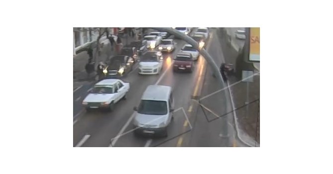 Isparta’da motosiklet kadına çarptı