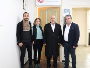 Mersin Emniyet Müdürü Aslan’dan İHA’ya ziyaret