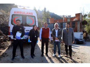 Alanya’da bakımı muhtaç hastalara ‘evde sağlık hizmeti’