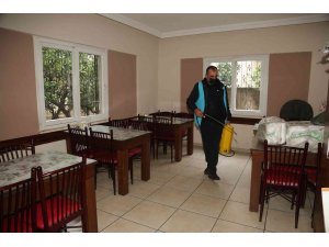 Toroslar’da temizlik ve dezenfeksiyon çalışması sürüyor