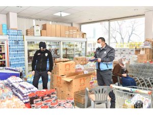 Tufanbeyli’de etiket denetimi