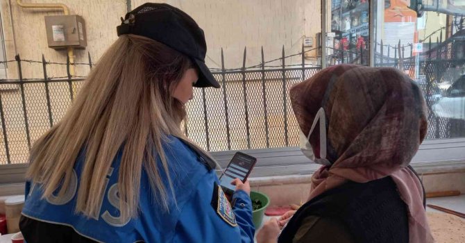 Polis ’KADES’ konusunda vatandaşı bilgilendiriyor