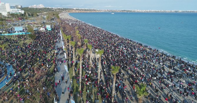 Antalya’da fetih coşkusu yaşandı
