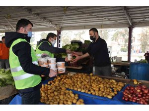 Erdemli’de ’Sabahları sıcak çorba’ projesi sürüyor