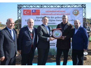 Kahramanmaraş’ta "Tayvan Dostluk Hatıra Ormanı" kuruldu