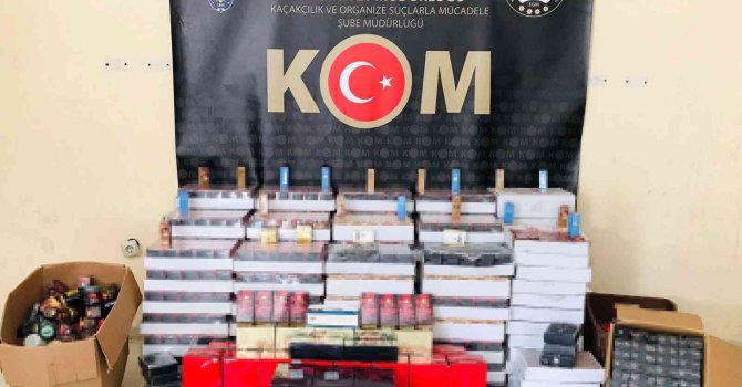 Hatay’da 4 bin 119 adet kaçak cinsel içerikli ürün ele geçirildi
