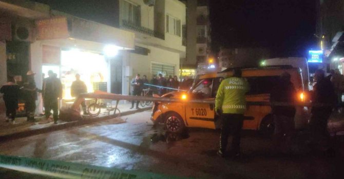 Hatay’da alkollü taksici ortalığı birbirine kattı