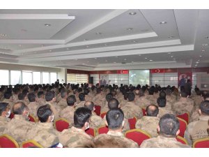Güvenlik korucularına hizmet içi eğitim semineri