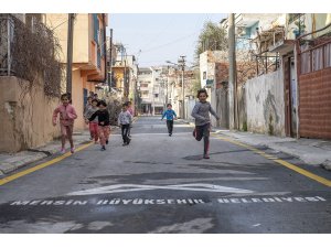 Çay Mahallesinin güneyindeki asfalt çalışmaları sona yaklaştı