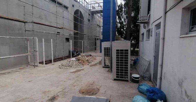 Müzeden klima kablosu çalan şüpheliler yakalandı