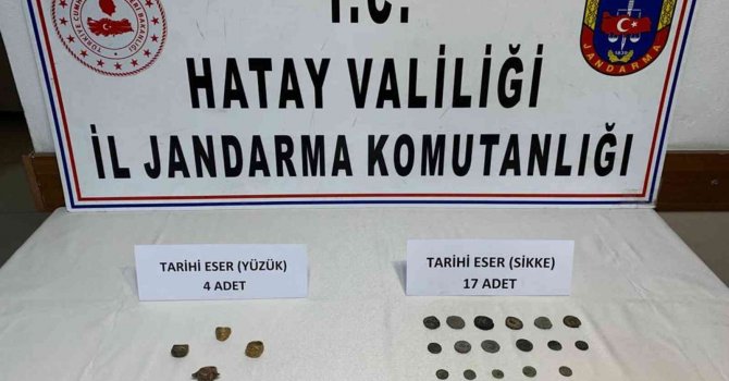 İskenderun’da tarihi eser operasyonu: 3 gözaltı