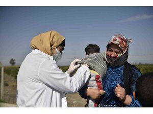 Tarım işçilerine sağlık taraması