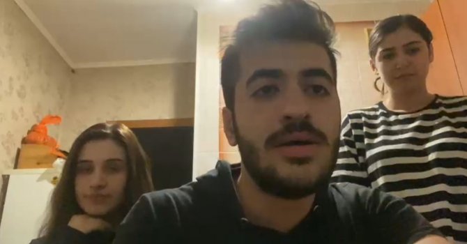 Ukrayna’da mahsur kalan Türk öğrencilerden silah ve bomba sesleri altında yardım çağrısı