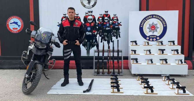 Adana’da 2 ayda 730 silah ele geçirildi