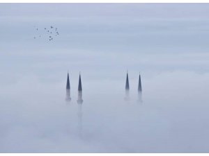 Abdulhamid Han Camii sislere büründü