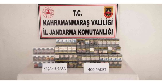 Otobüste 400 paket sahte bandrollü sigara ele geçirildi