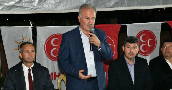 ŞAHİN SİTE SAKİNLERİNE HİZMETLERİNİ ANLATTI