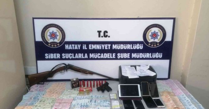 Hatay’da yasadışı bahis operasyonu: 6 gözaltı