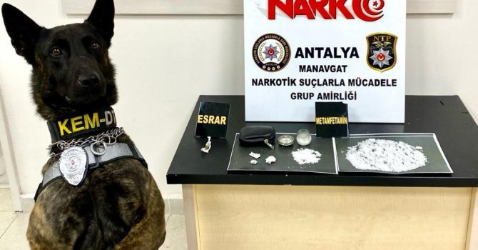 Manavgat Narkotik’ten Side’de uyuşturucu operasyonu
