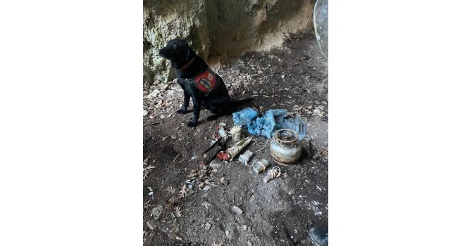 Amanoslar’da PKK’nın mühimmat depoları bulundu