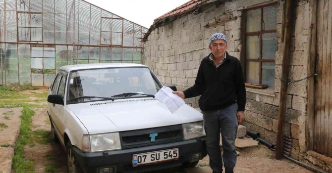 Antalyalı çiftçiyi İstanbul’dan gelen cezalar bezdirdi