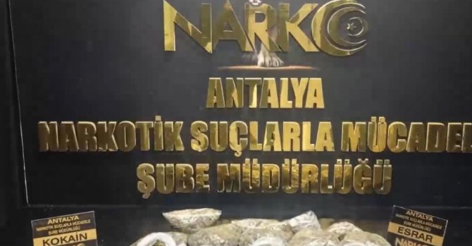 Antalya’da torbacı operasyonu