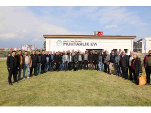 Mezitli’de muhtarlık evi açıldı