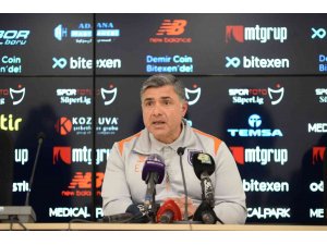 Erdinç Sözer: “Adana Demirspor’u tebrik ediyorum”