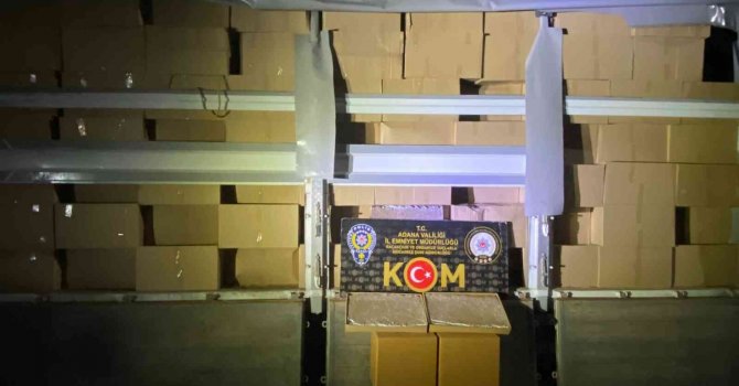 8 milyon kaçak makaronun ele geçirildi