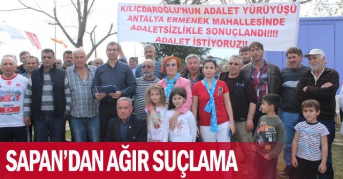 YILDIRAY SAPAN’DAN ÜMİT UYSALA:  ONUN ALNINI  KARIŞLARIM