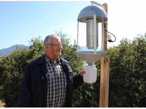 Büyükşehir domates güvesine ‘ışık tuzak’ kurdu