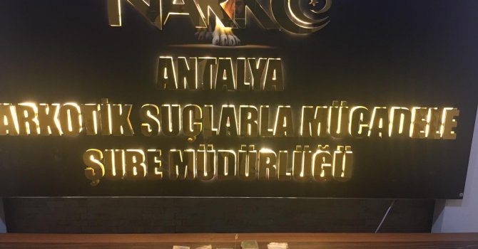 Antalya'da uyuşturucu baskını