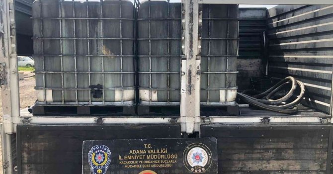 Adana’da kaçak akaryakıt operasyonu