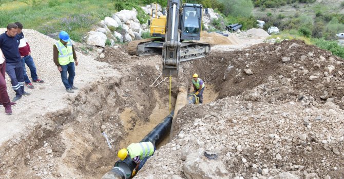 Kaş’ın içme suyu  sorunu çözüldü