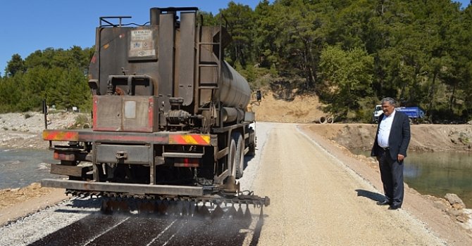 Çığırgan köprüsü yeniden yapıldı